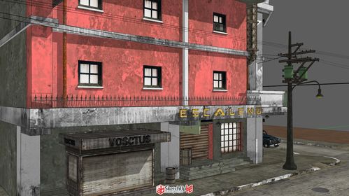 探尋復古街道建筑之美 SketchUp模型庫精品區(qū)指南